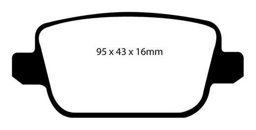 Pastillas de freno ebc DP31933C