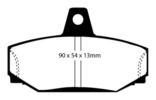 Plaquettes de frein Ebc DP3793C