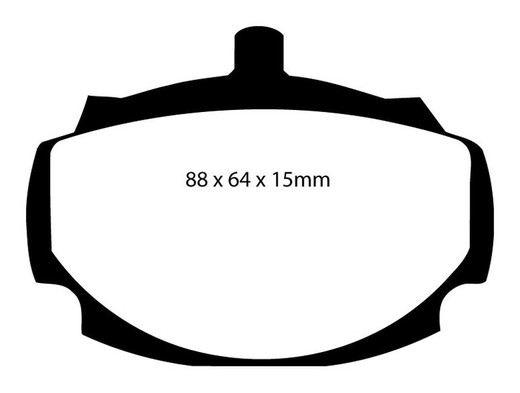 Pastillas de freno ebc DP4107R