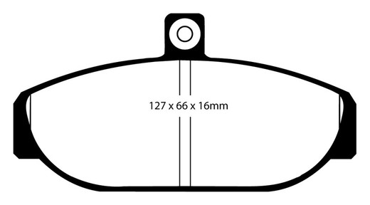 Ebc DP435 pastilhas de freio