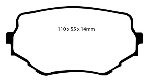 Pastillas de freno ebc DP61099