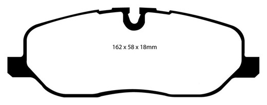 Plaquettes de frein Ebc DP61541