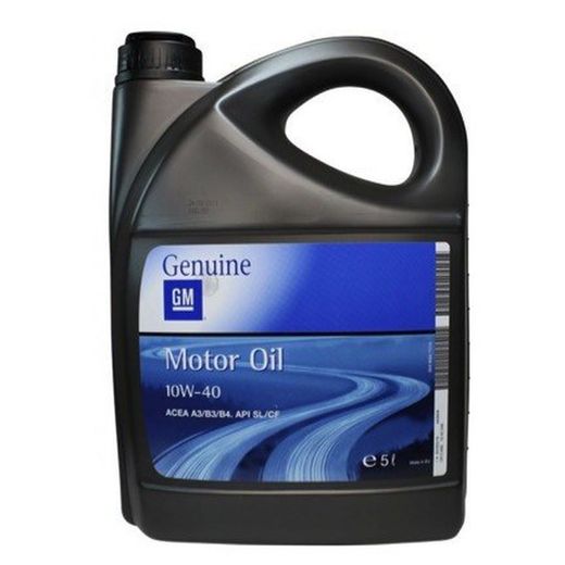 Óleo do motor Opel / GM 10w40 5 litros
