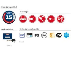 Anti-vol GRANIT CITY CHAIN X-PLUS 1060-140