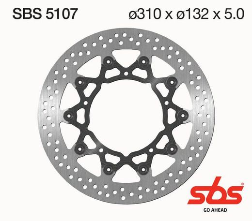 Disco Freno Delantero Sbs Yamaha R6R