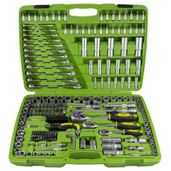 BOÎTIER À OUTILS 216 PIÈCES / AVEC COUPE HEXAGONALE