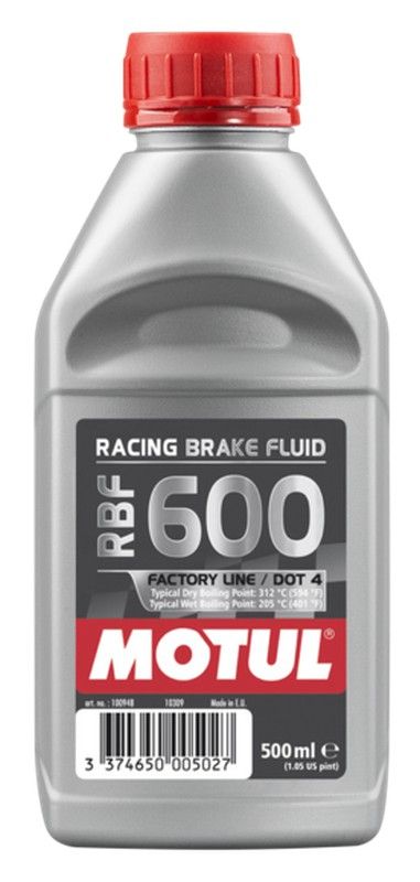Fluido 100% MOTUL RBF600 DOT4 500ML