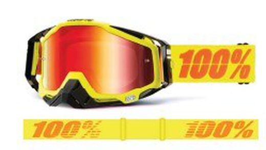 Lunettes jaunes 100% Racecraft Attack