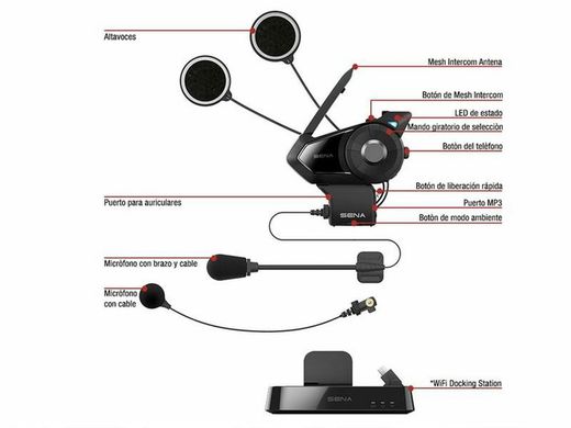 Kit d'interphone double Interphone MesH 30K