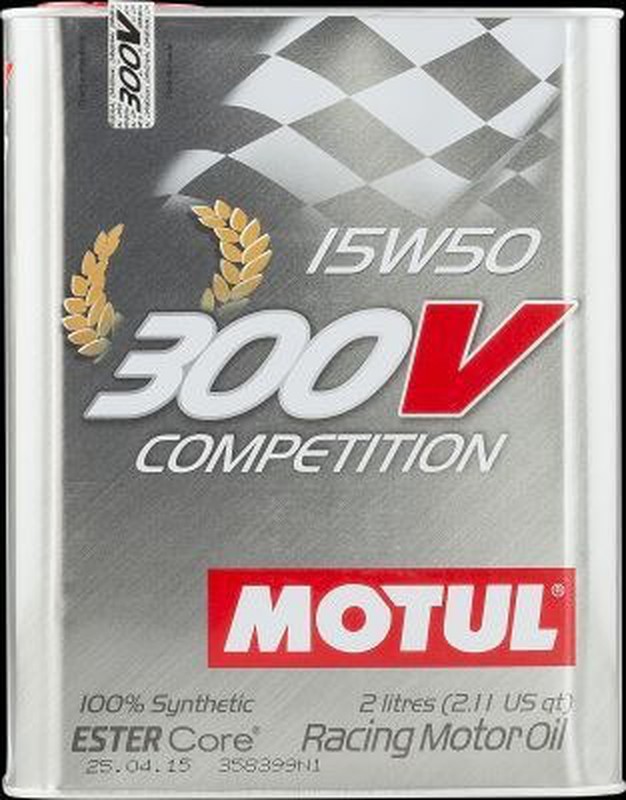 Motul 300V 4T Competition Synthetic Oil - 10W40 - 4L. 836141 / 101352