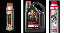 MOTUL 8100 XCESS 5W40 5L. + NETTOYAGE MOTEUR MOTUL + ANTIFRICCION CEROIL