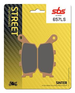 Pastilla De Freno Sbs Sinter R6R Trasera