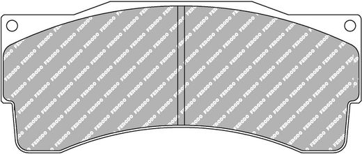 PAD FERODO DS1 (roulé) FRP3039ZB