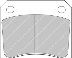Pastilla Ferodo Ds1.11 Fcp815W