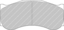 Pastilla Ferodo Ds1.11 Frp3046W