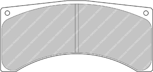 PAD FERODO DS1.11 FRP3070W