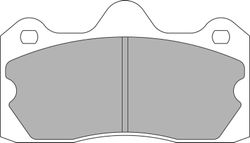 Pastilla Ferodo Ds1.11 Frp3115W