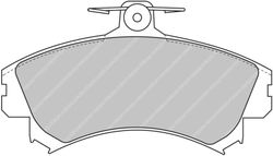 Pastilla Ferodo Ds2500 Fcp1093H