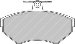 Pastilla Ferodo Ds2500 Fcp1312H