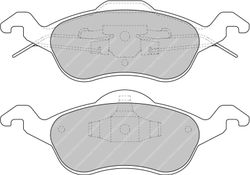 Pastilla Ferodo Ds2500 Fcp1318H