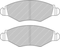 Pastilla Ferodo Ds2500 Fcp1378H