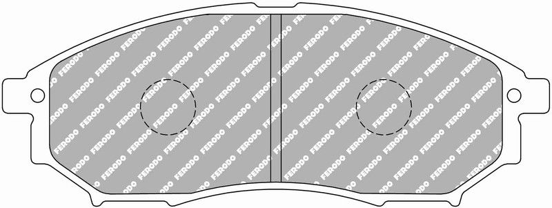 Pastilla Ferodo Ds2500 Fcp1690H