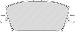 Pastilla Ferodo Ds2500 Fcp1859H