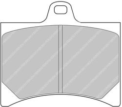 Pastilla Ferodo Ds2500 Fcp253H