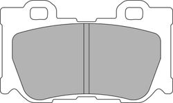 Pastilla Ferodo Ds2500 Fcp4173H