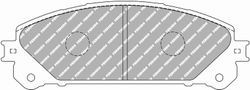 Pastilla Ferodo Ds2500 Fcp4354H