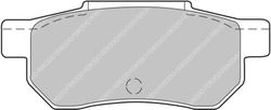 Pastilla Ferodo Ds2500 Fcp472H