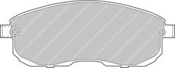 Pastilla Ferodo Ds2500 Fcp691H