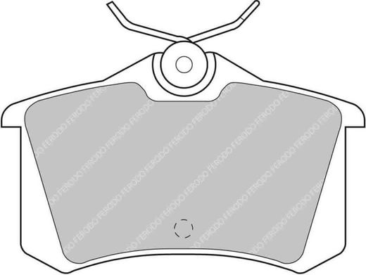 Pastilla Ferodo Ds2500 Fcp726H