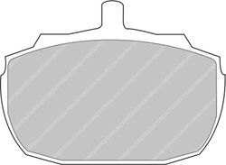 Pastilla Ferodo Ds2500 Fcp832H