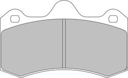Pastilla Ferodo Ds2500 Frp3107H