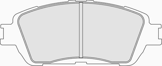 PAD FERODO DS2500 FRP3120H