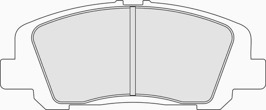 PAD FERODO DS2500 FRP3121H