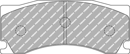 PAD FERODO DS2500 FRP3142H