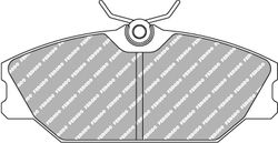 Pastilla Ferodo Ds3000 Fcp406R