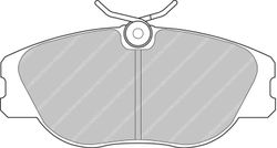 Pastilla Ferodo Ds3000 Fcp565R