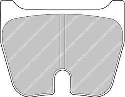 Pastilla Ferodo Ds3000 Frp3033R