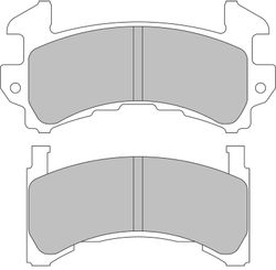 Pastilla Ferodo Ds3000 Frp3058R