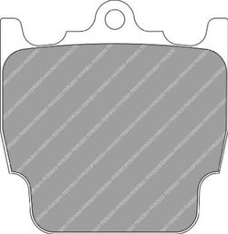Pastilla Ferodo Ds3000 Frp3074R