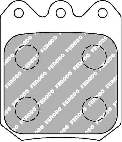 PAD FERODO DS3000 FRP3104R
