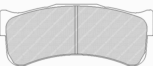 PAD FERODO DS3.12 (laminado) FRP3110GB