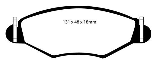 Pastillas de freno ebc DP71708