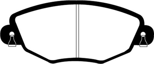 Pastillas de freno ebc DP71708