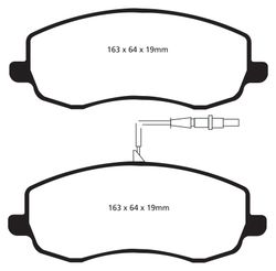 Pastillas de freno ebc DP71708