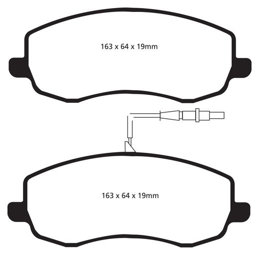 Pastillas de freno ebc DP71708