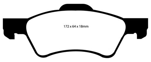 Pastillas de freno ebc DP71708